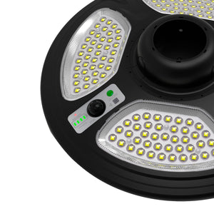 Farola solar con panel y mando a distancia - Sensor PIR - 150W - 6500K - IP54 (10)