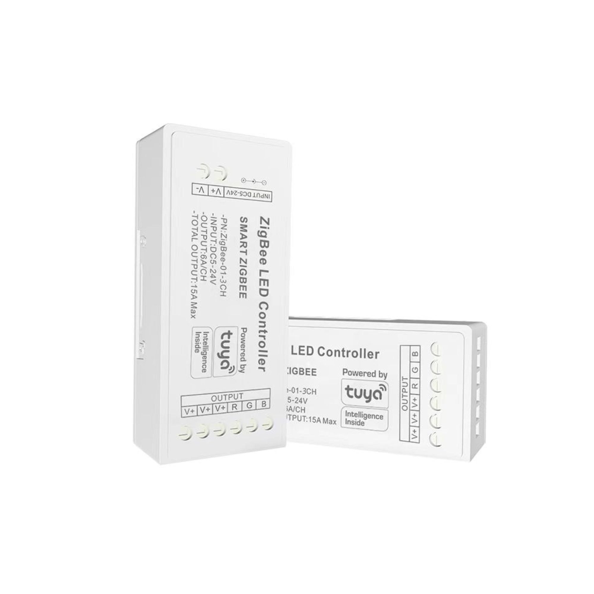 Controlador para tira LED RGB - 6A por canal - ZigBee/TUYA SMART
