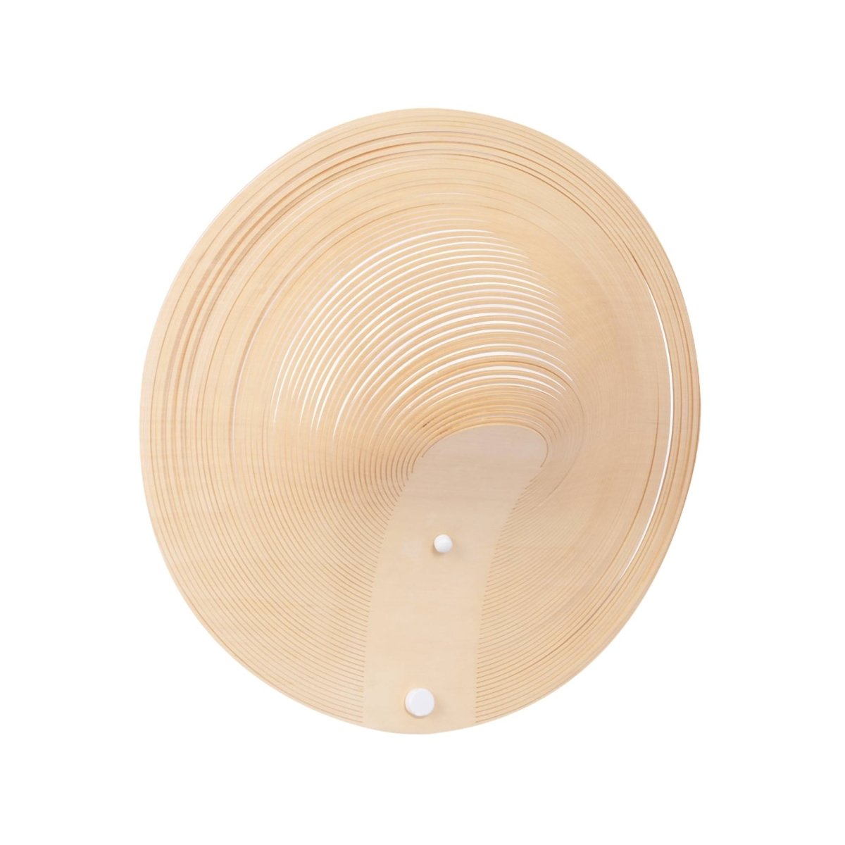 Aplique de diseño en madera "Ronda" - 16W - ø 40cm - Barcelona Led-