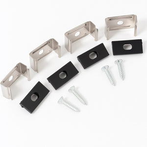 Perfil tira LED de superficie con difusor - 20x10mm - Tira LED ≤15mm - 2 metros - 0.65mm - 21g/m (8)