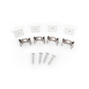 Perfil tira LED empotrable con difusor - 22,5x14,5mm - Tira LED ≤10mm - 2 metros - 0.7mm (3)