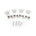 Einbau-LED-Streifenprofil mit Diffusor - 22,5 x 14,5 mm - LED-Streifen ≤ 10 mm - 2 Meter - 0,7 mm 5