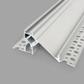 LED strip profile integration / trimless - 92x35mm - With diffuser - 2 meters - 1.2mm 2