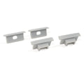 Recessed LED strip profile with diffuser - 27x10.65mm - LED strip 12mm - 2 meters - 1.05mm 4
