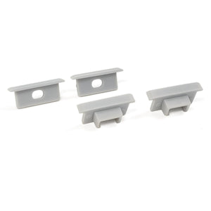 Perfil tira LED empotrable con difusor - 27x10,65mm - Tira LED 12mm - 2 metros - 1,05mm (3)