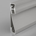 LED strip profile for baseboard - 60x16mm - With diffuser - 2 meters 3