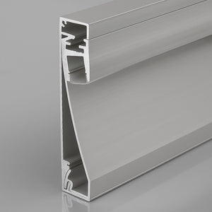 Perfil tira LED para zócalos - 60x16mm - Con difusor - 2 metros (2)