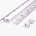 Profil für LED-Streifen - Einbau / Trimless - 11,6x15mm - Mit Diffusor - 2 Meter 3