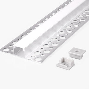 Perfil tira LED integración / trimless - 11,6x15mm - Con difusor - 2 metros - Barcelona Led-Accesorios