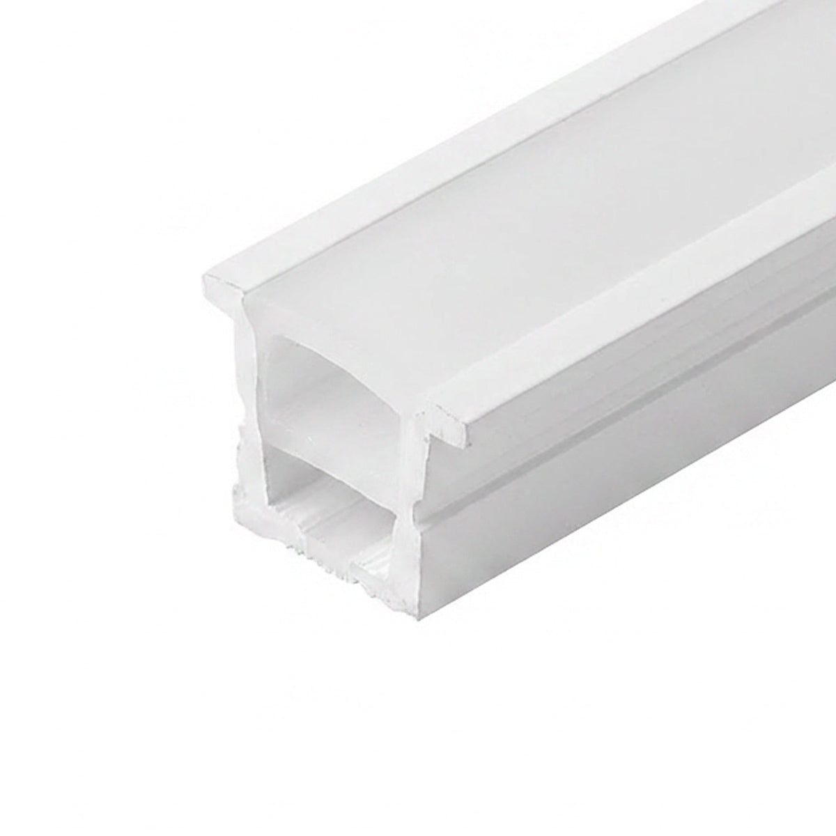Funda de silicona flexible blanca - Tira LED a neón - 16x16 mm - Empotrable (4)