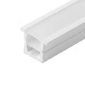 White flexible silicone cover - Neon LED strip - 16x16 mm - Recessed 2