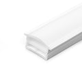 White flexible silicone cover - Neon LED strip - 10x20 mm - Recessed 2