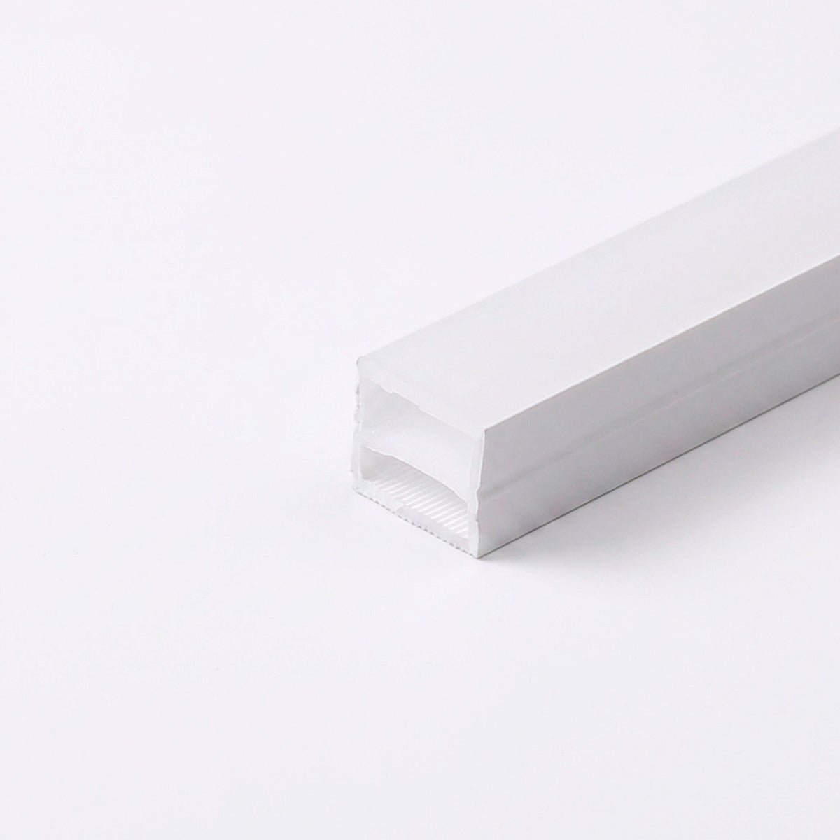 Funda de silicona flexible blanca - Tira LED a neón - 10x12 mm - Superficie (2)