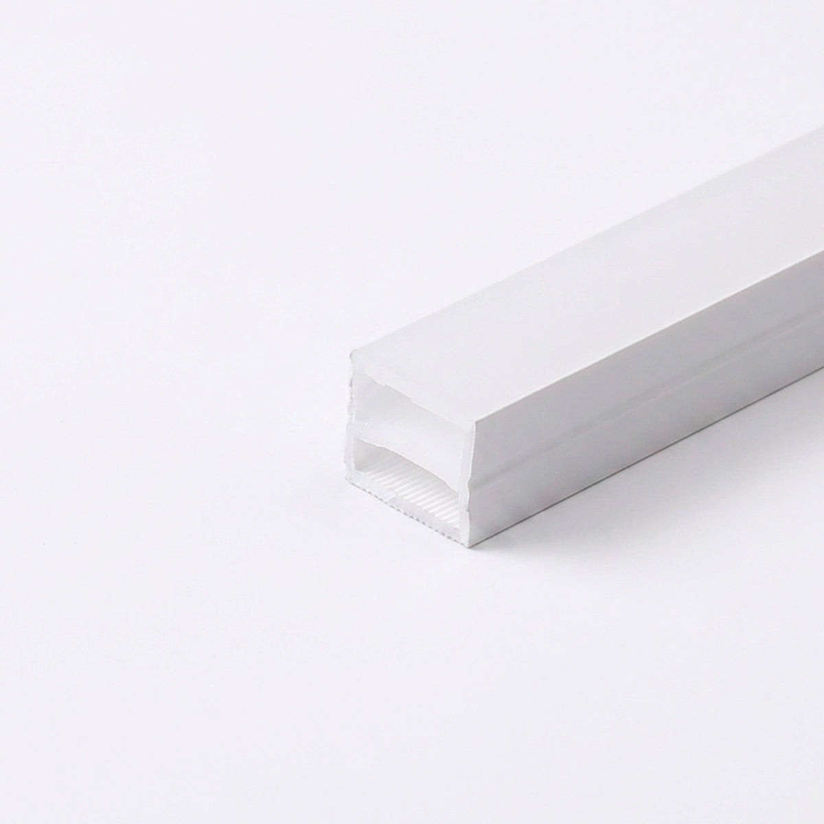 Funda de silicona flexible blanca - Tira LED a neón - 10x12 mm - Superficie (2)
