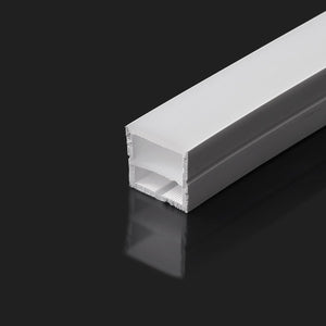 Funda de silicona flexible blanca - Tira LED a neón - 16x16 mm - Superficie - Barcelona Led-Accesorios