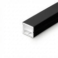Guaina flessibile in silicone nero - Striscia LED al neon - 16x16 mm - Superficie 5