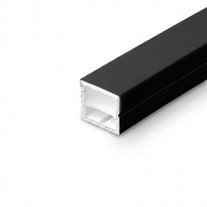Funda de silicona flexible negra - Tira LED a neón - 16x16 mm - Superficie (4)