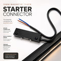 Conector de partida para trilho magnético - 10 mm 5