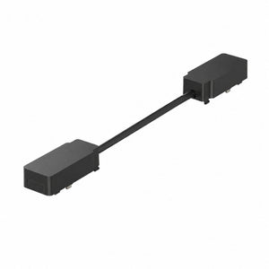 Conector recto con cable largo para carril magnético - 26mm