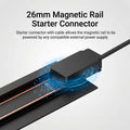 Conector de partida para trilho magnético - 26 mm 2