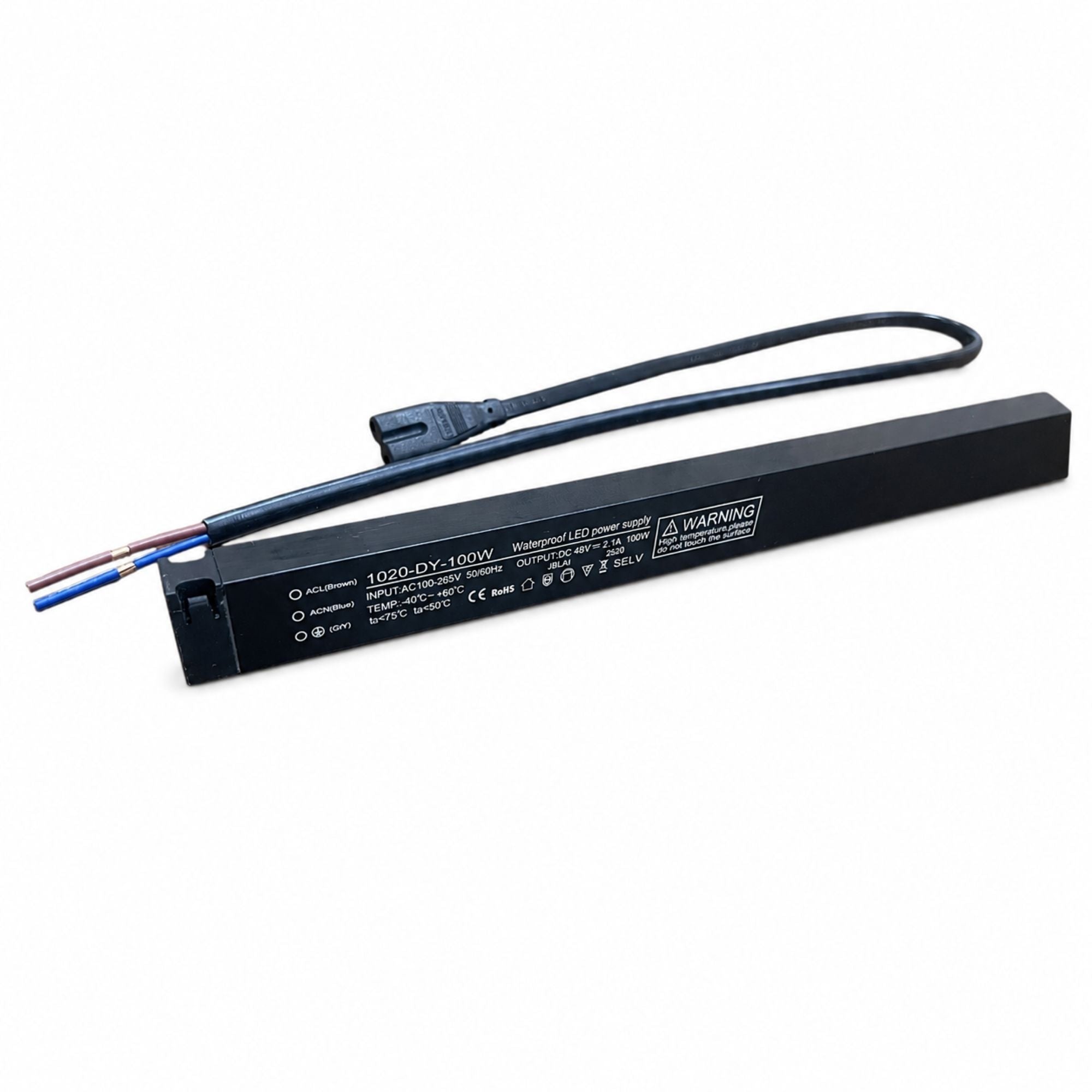 Fuente de alimentación para carril magnético - 10mm - 100W - 48V