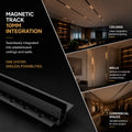 Trilho magnético integrado/trimless - 10 mm - 1 metro - 48V 5