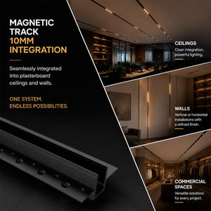 Carril magnético de integración/trimless - 10mm - 2 metros - 48V (7)