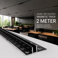 Trilho magnético/sem moldura - 5 mm - 2 metros - 24V 2
