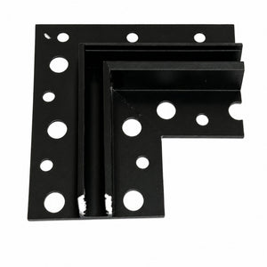 Unión 90 grados horizontal para carril magnético de integración/trimless - 5mm - 24V