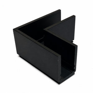 Unión 90 grados horizontal para carril magnético de superficie - 10mm
