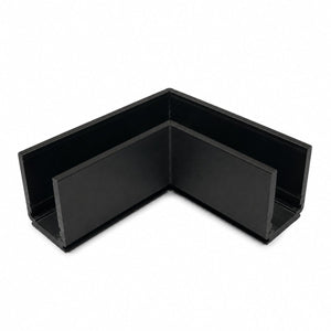 Unión 90 grados horizontal para carril magnético de superficie - 10mm (2)