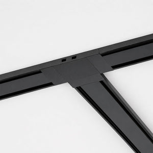 Unión en T para carril magnético de superficie - 26mm | Accesorios | Barcelona Led