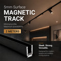 Trilho magnético de superfície - 5 mm - 2 metros - 24V 3