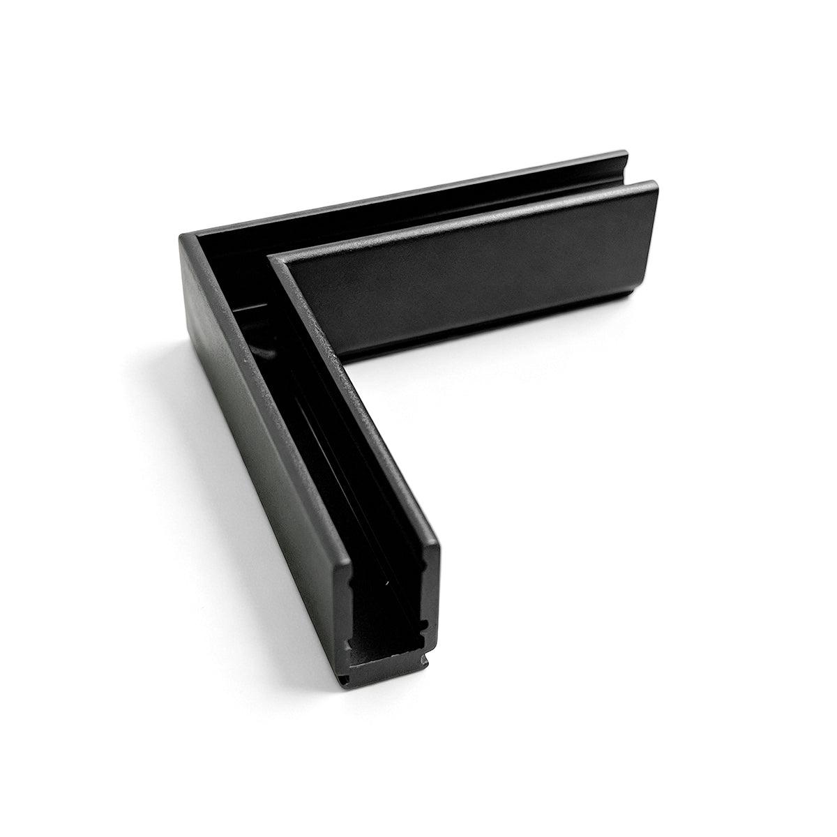 Unión 90 grados horizontal para carril magnético de superficie - 5mm - 24V