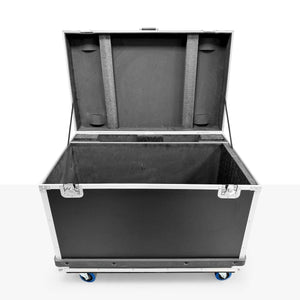 Flight Case para Digital Kiosk 43" DDT43 Base "K" - con Foam, Ruedas y Asas - Barcelona Led-Accesorios