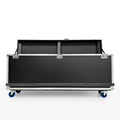 Flightcase für DLS43 LCD-Totem – mit Schaumstoff, Rollen und Griffen – Sicherer Transport auf Messen und Events 4