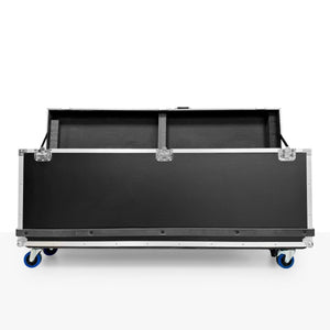 Flight Case para Tótem LCD DLS43 - con Foam, Ruedas y Asas – Transporte Seguro en Ferias y Eventos - Barcelona Led-Accesorios