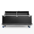 Flight-case pour totem LCD DLS43 - avec mousse, roulettes et poignées - Transport sécurisé lors de salons et événements 4