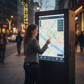 Outdoor digital totem - 55