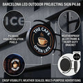 Outdoor LED reclame banner display P4.68mm 3