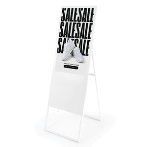 Display publicitario plegable LCD Full HD 32" - Android 13 - Indoor