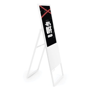 Display publicitario plegable LCD Full HD 43" - Android 13 - Indoor - Barcelona Led-Signage