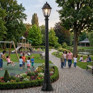 Farola de exterior FUMAGALLI "Artu/Anna" - 1xE27 - CCT - IP55 - Barcelona Led-
