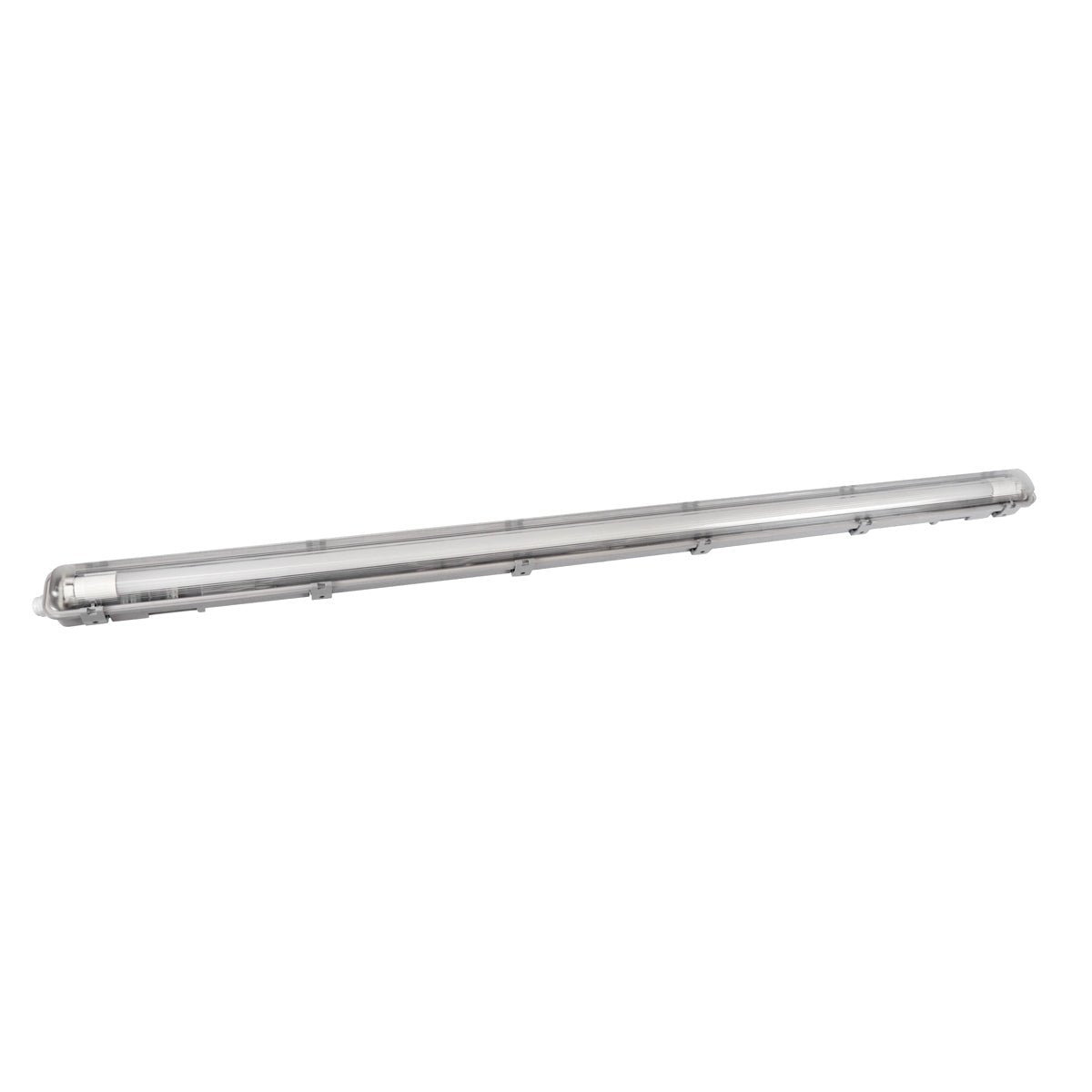 Pantalla estanca ECO CLIMATE - Tubo LED T8 - 150cm - Clips plásticos - IP65 (2)