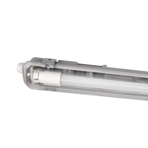 ECO CLIMATE Tri-proof Light Fitting - T8 LED Tube - 150cm - Plastic Clips - IP65