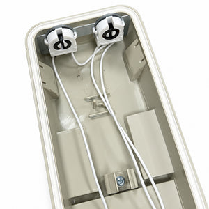 Pantalla estanca ECO CLIMATE - 2 tubos LED T8 - 150cm - Clips plásticos - IP65 (15)
