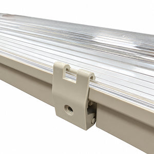 Pantalla estanca ECO CLIMATE - 2 tubos LED T8 - 150cm - Clips plásticos - IP65 (9)
