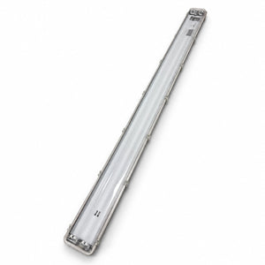 Pantalla estanca ECO CLIMATE - 2 tubos LED T8 - 150cm - Clips plásticos - IP65 (5)