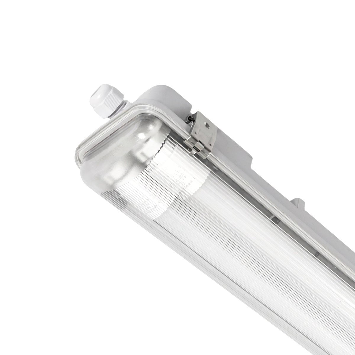 Pantalla estanca ECO CLIMATE - 2 tubos LED T8 - 150cm - Clips plásticos - IP65 - Barcelona Led-Iluminación