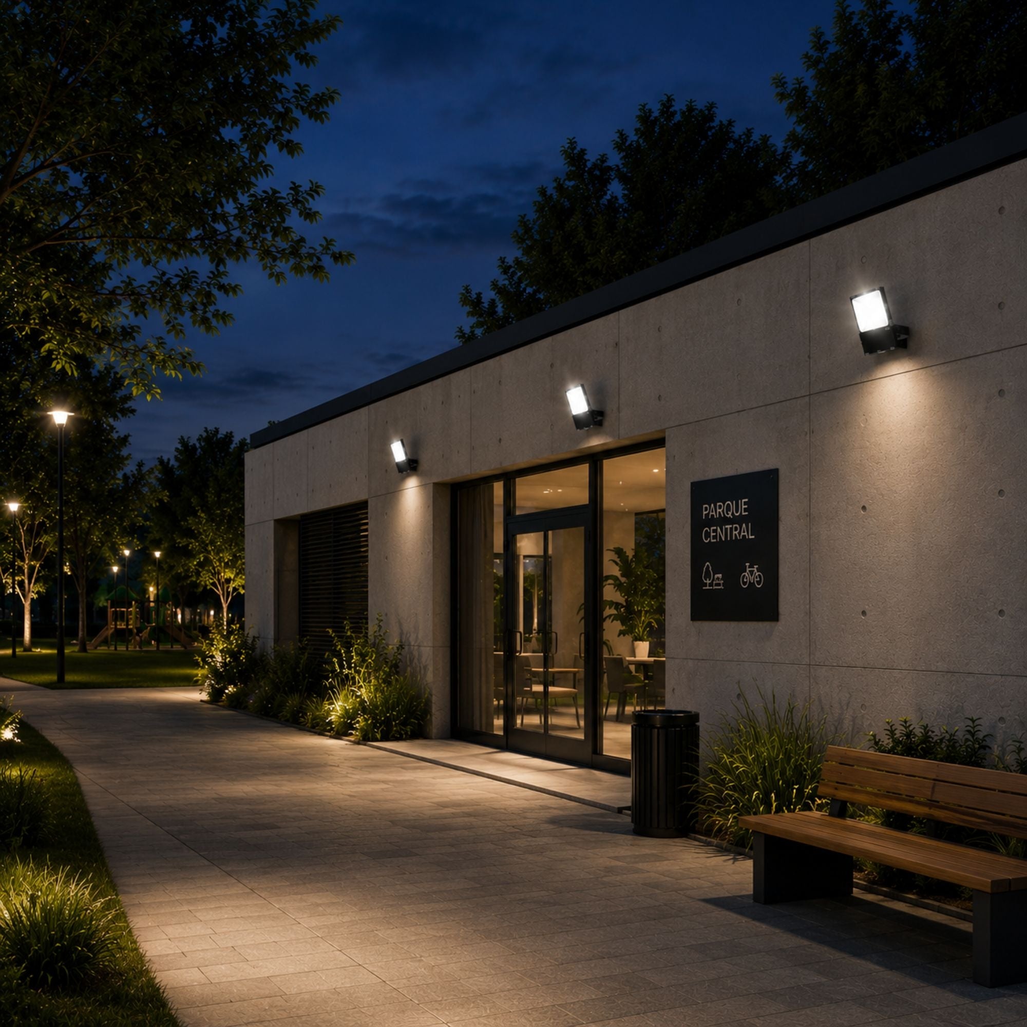 Proyector LED exterior 100W RGB+CCT | MI LIGHT (1)